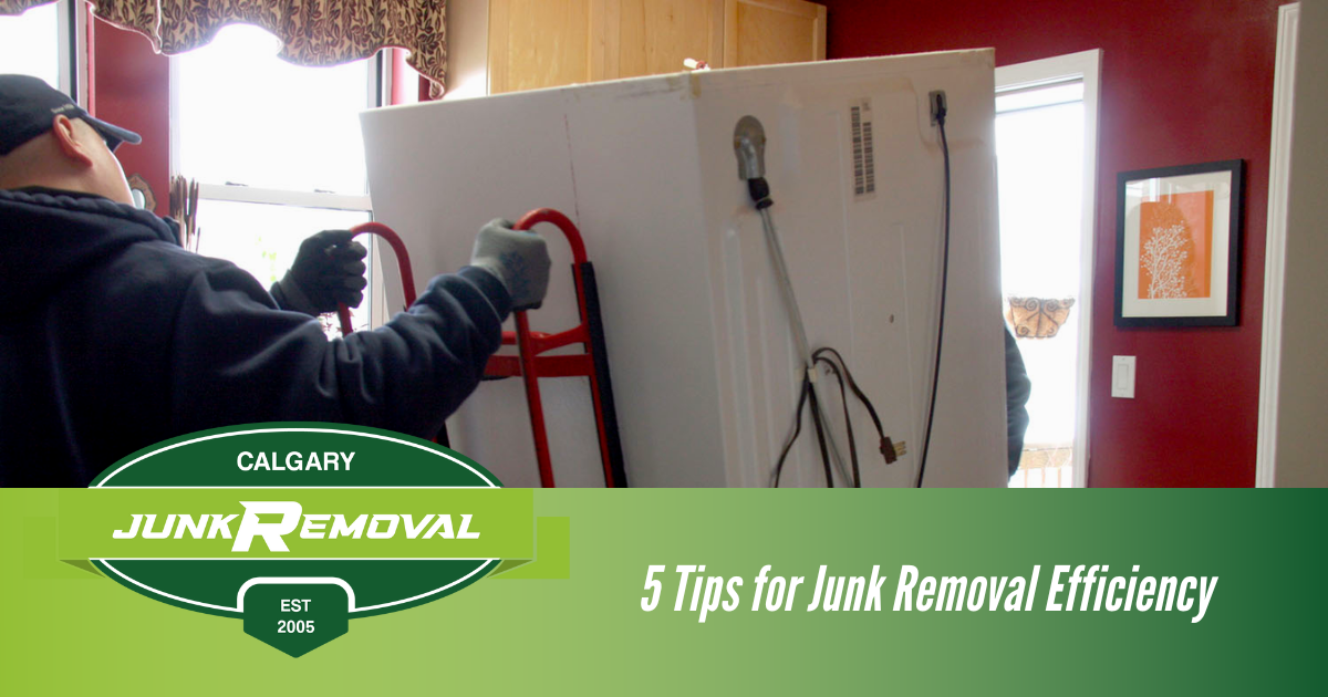 5 Tips for Junk Removal Efficiency