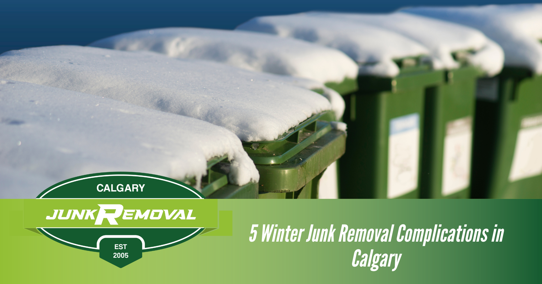 winter junk removal